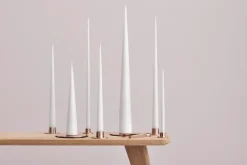 ester & erik chandelier 37 cm 2-pack lacquered, Pure white 31-0