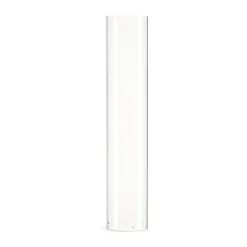 ester & erik cylinder glass hurricane for candle holder, 45 cm