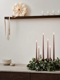 ester & erik light 4-pack lacquered, Winter rose 84, 32 cm