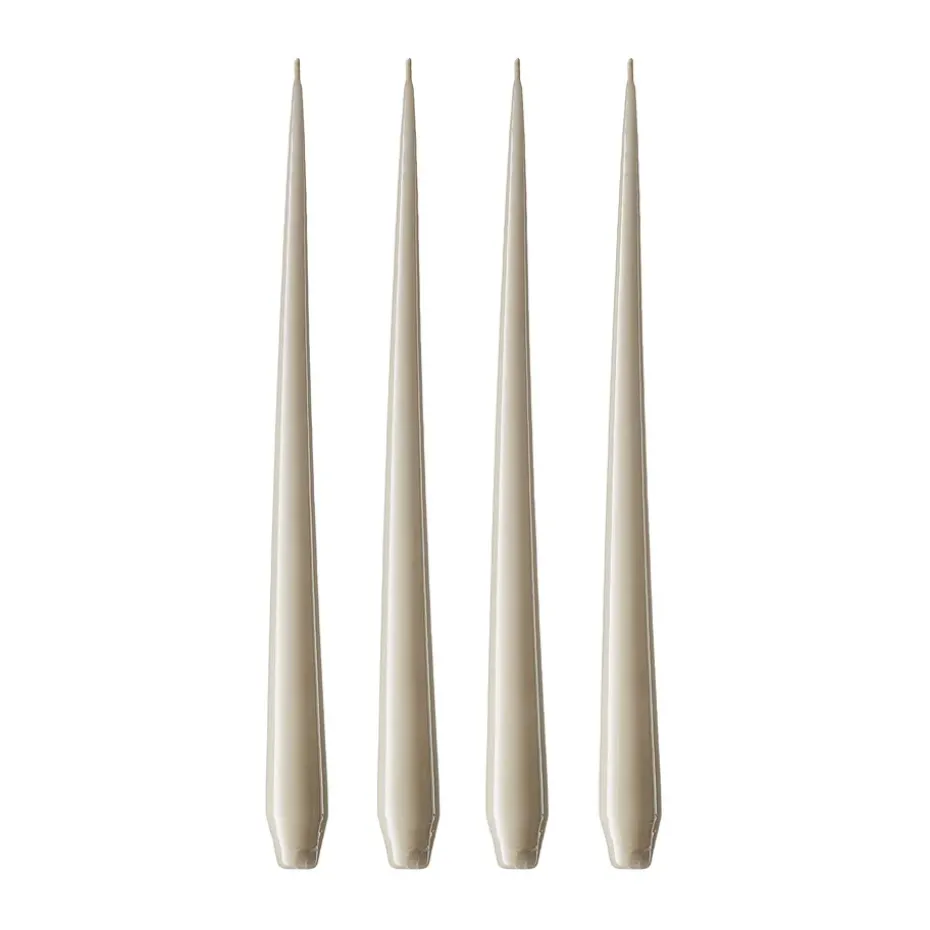 ester & erik light 4-pack lacquered, linen grey, 42 cm