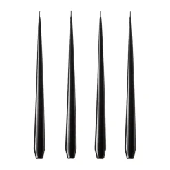 ester & erik light 4-pack lacquered, raw black, 42 cm