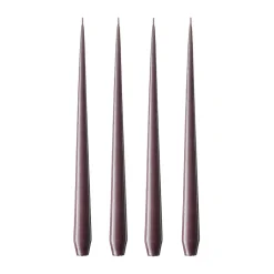ester & erik light 4-pack lacquered, muted mauve, 42 cm