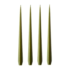 ester & erik light 4-pack lacquered, olive glow, 32 cm