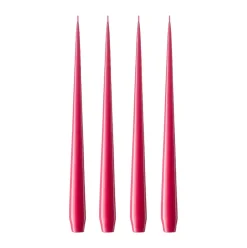 ester & erik light 4-pack lacquered, Deep pink 41/2, 42 cm