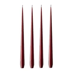 ester & erik light 4-pack matte, vinröd, 42 cm
