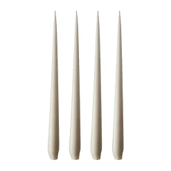 ester & erik light 4-pack matte, linen grey, 42 cm