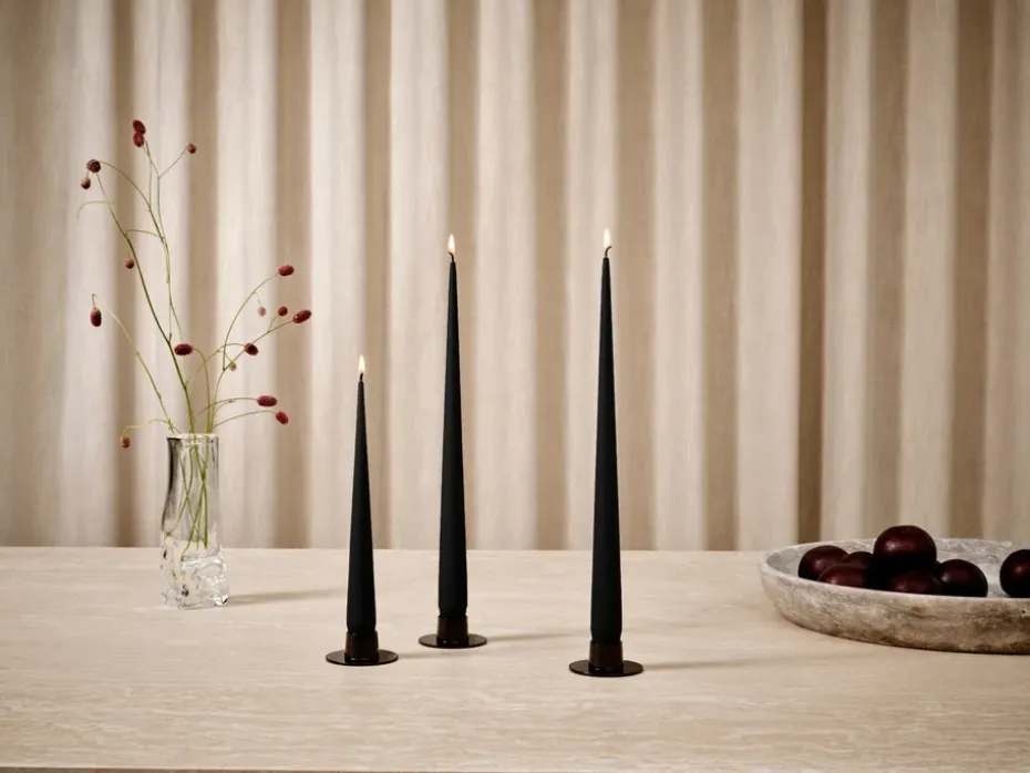 ester & erik light 4-pack matte, Velvet matt black 95, 42 cm
