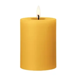 ester & erik pillar candle LED, 85 Mango, 10 cm