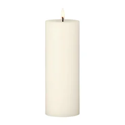 ester & erik pillar candle LED, 06 Ivory, 20 cm