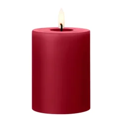 ester & erik pillar candle LED, 36 Winter Berry, 10 cm