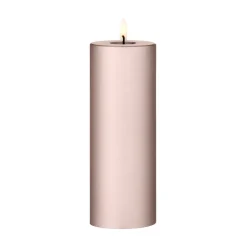 ester & erik pillar candle LED, 94 Champagne Metallic, 20 cm