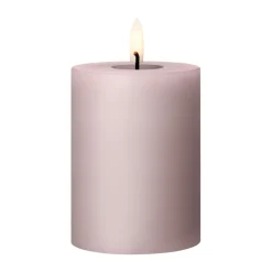 ester & erik pillar candle LED, 52 Soft Rose, 10 cm