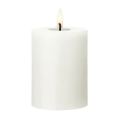 ester & erik pillar candle LED, 10 Silky, 10 cm