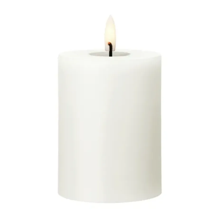 ester & erik pillar candle LED, 10 Silky, 10 cm