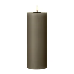 ester & erik pillar candle LED, 77 Caviar, 20 cm