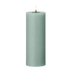 ester & erik pillar candle LED, 67 Jade stone, 20 cm