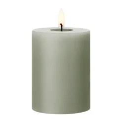 ester & erik pillar candle LED, 69 Artichoke, 10 cm