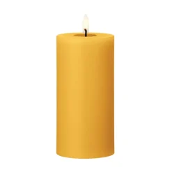 ester & erik pillar candle LED, 85 Mango, 15 cm