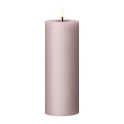 ester & erik pillar candle LED, 52 Soft Rose, 20 cm