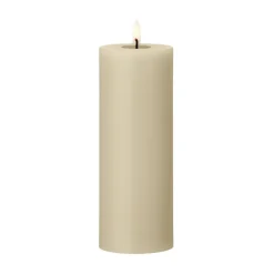 ester & erik pillar candle LED, 14 Pale ginger, 20 cm