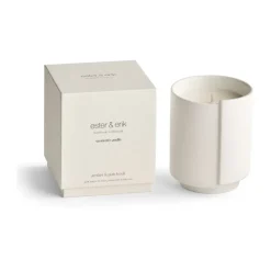 ester & erik scented candles, Amber & patchouli