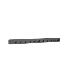 Etcetera 11 hook rack, Anthracite