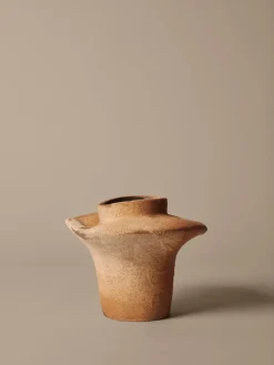 Evio vase, Burnt umber, Ø25x22 cm