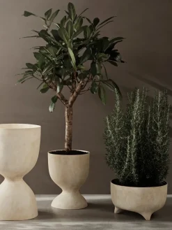 Evoke flower pot 27 cm, Warm Sand