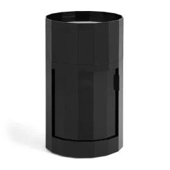 Facet Cabinet 101 side table, Anthracite