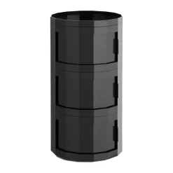 Facet Cabinet 30 side table, Anthracite