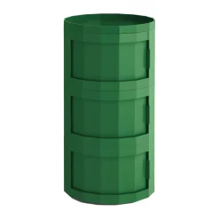 Facet Cabinet 30 side table, Spinach green