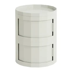Facet Cabinet 20 side table, Misty grey