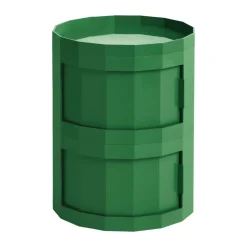 Facet Cabinet 20 side table, Spinach green