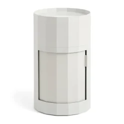 Facet Cabinet 101 side table, Misty grey