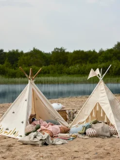 Fardin Teepee Tent 110x110x140 cm, Nature