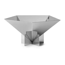 Fem decorative bowl, Stainless Steel