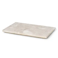 Ferm Living plant box marble tray, beige