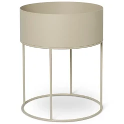 Ferm Living plant box round, cashmere