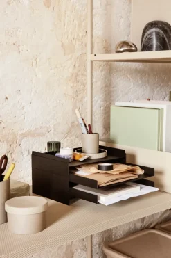 Ferm Living 2x2 document organiser, Black