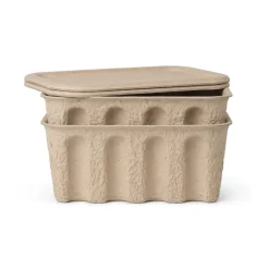 Ferm storage box paper small 2-pack, brown