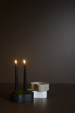 Fill me up candle sticks 15 cm, Cast iron