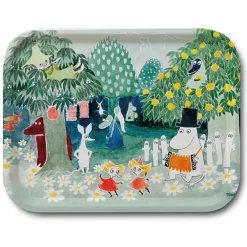 Finn Family Moomintroll tray, 27x20 cm