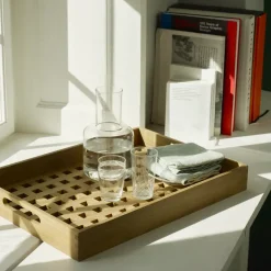 Fionia tray 36x52 cm, Teak