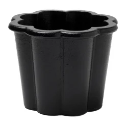 Fjällsippa flower pot low Ø21x16 cm, Black