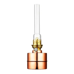 Flaggskär paraffin lamp, copper