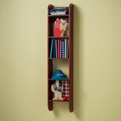 Flaneaur wall shelf 27x128 cm, Burgundy