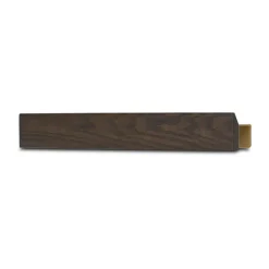 Flex Rail magnetic rail 40 cm, Dark oak-brass