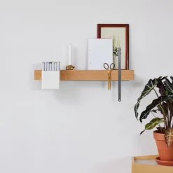 Flex Rail magnetic rail 60 cm, Oak-white