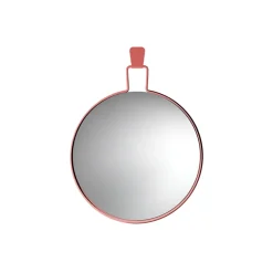 Flora mirror, Pink, Ø40 cm