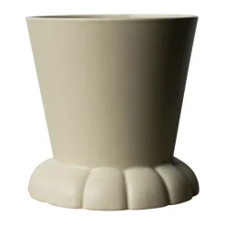 Flora pot Ø19 cm, Cream